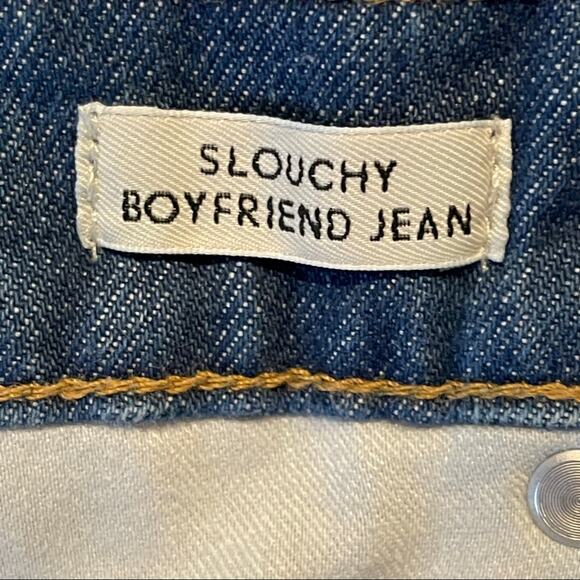 J. Crew Slouchy Boyfriend Jean in Outlaw Wash Size 28 - Picture 10 of 12